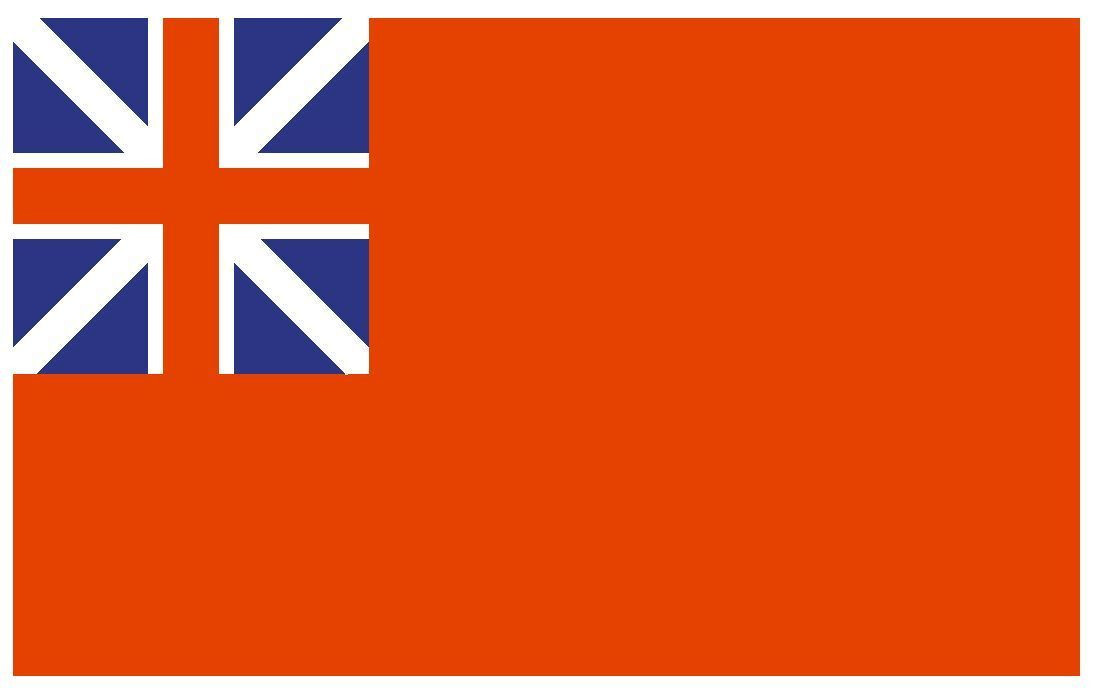 British Red Ensign Flag Sticker Decal F70