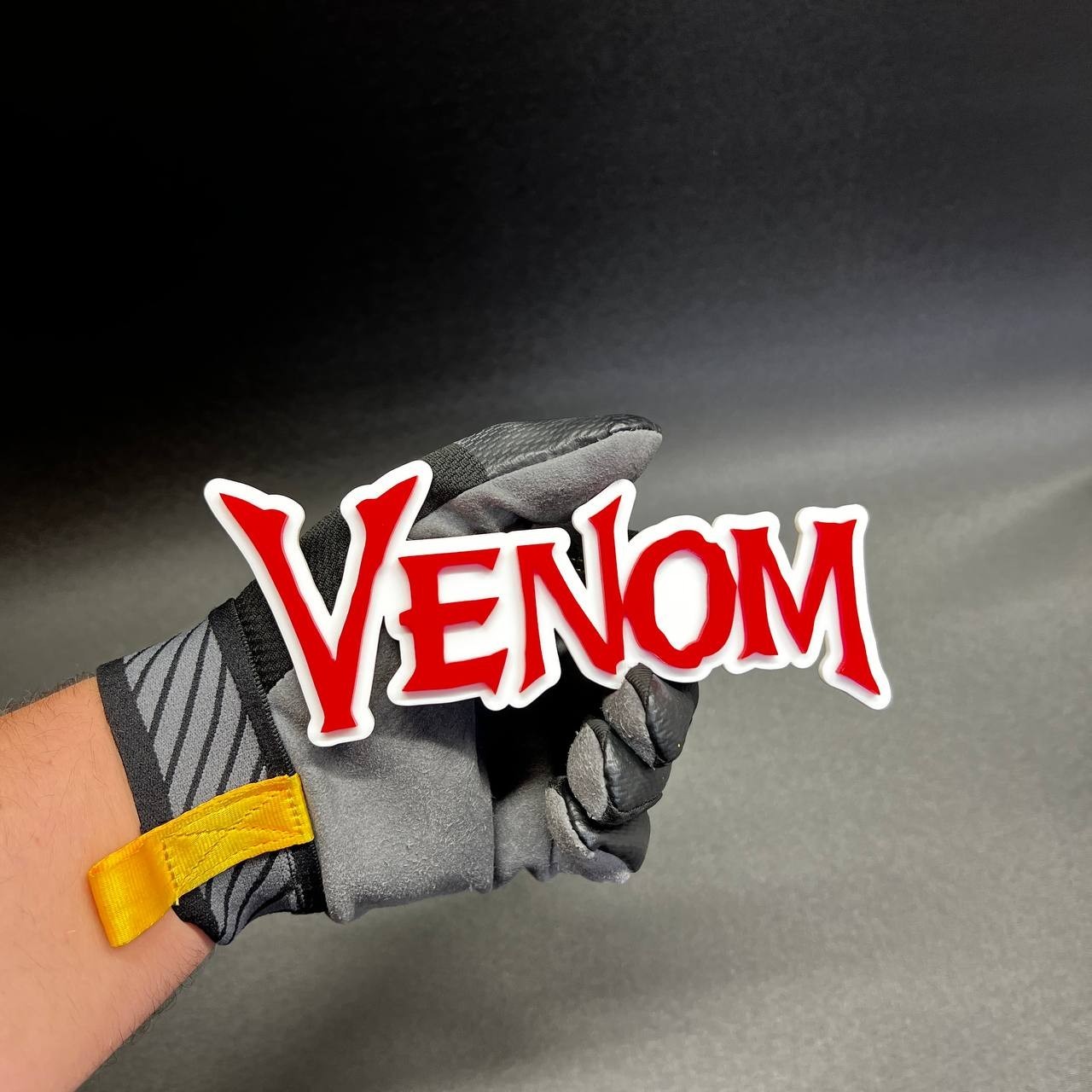1PC Custom Venomous Text Car Badge Emblem Fender tailgate Aggressive Decal