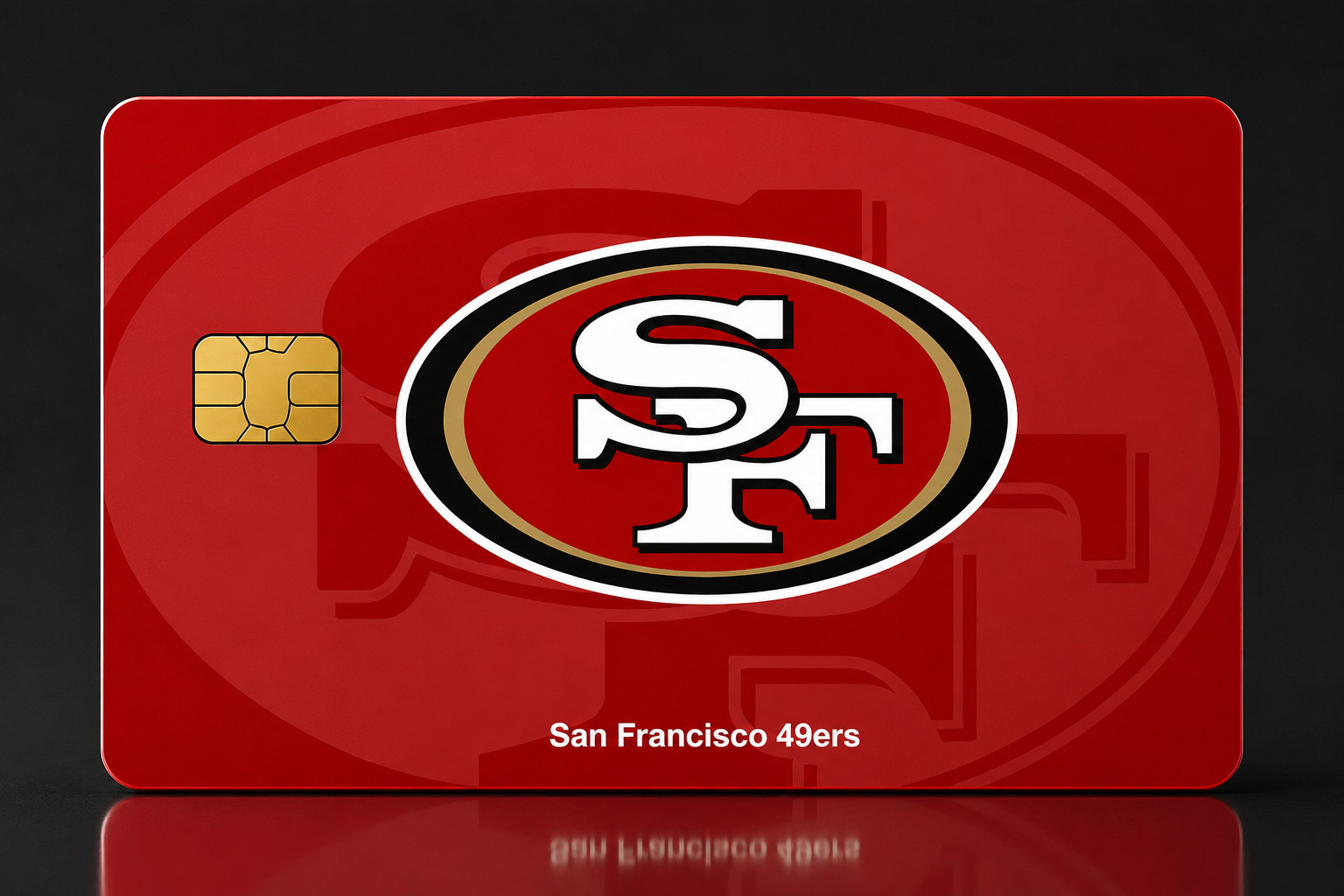 San Francisco 49ers Credit Debit Card Skin NFL Football Vinyl Sticker Sports