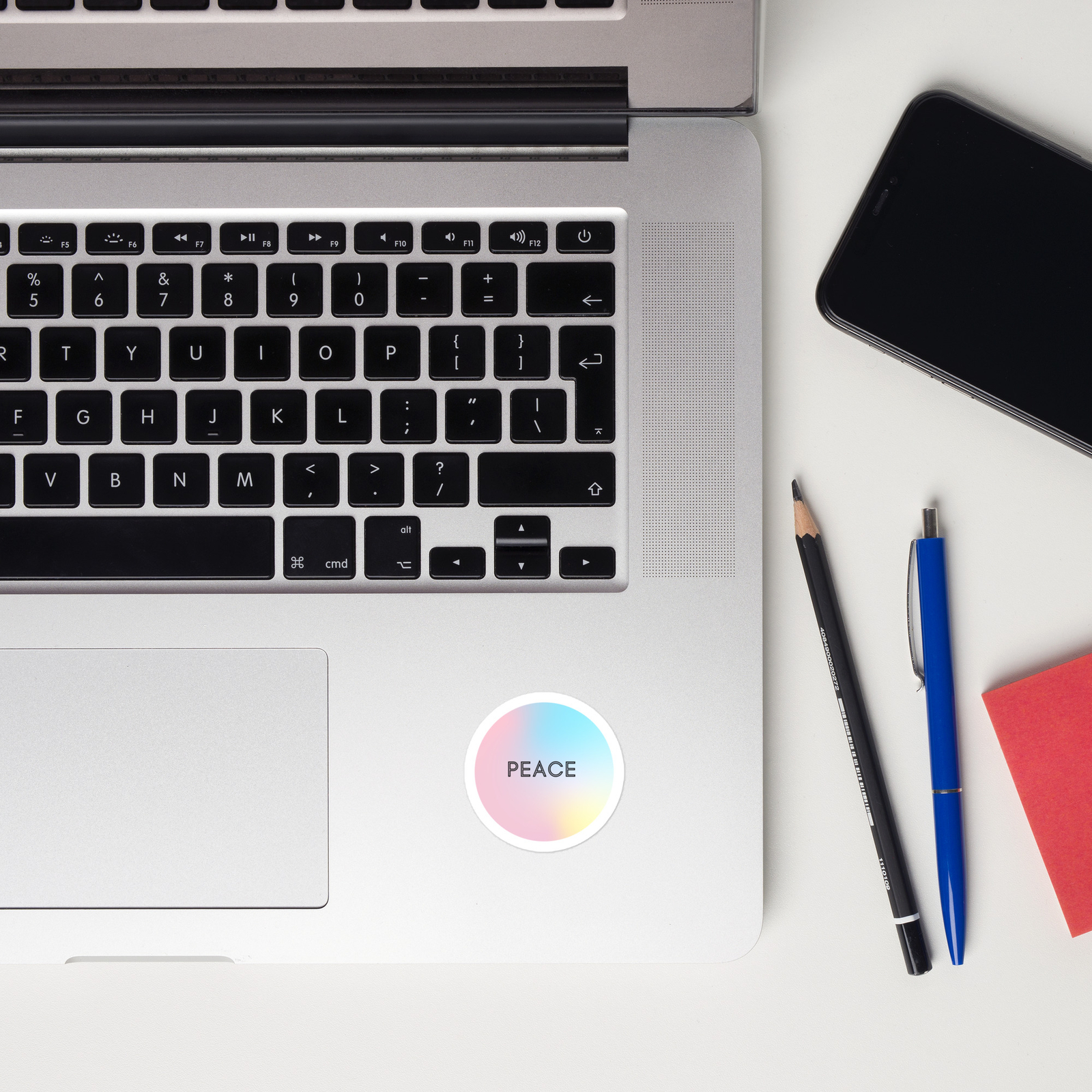 Rainbow Peace Vinyl Colourful Sticker| Laptops| Water Bottles
