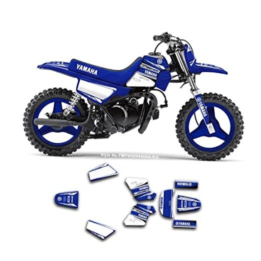 Decal Kit for Yamaha PW 50 PW50 piwi 50, YMPW5096N004-KO Blue