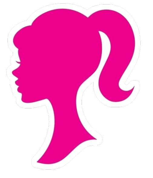 Barbie Vinyl 2″ Sticker