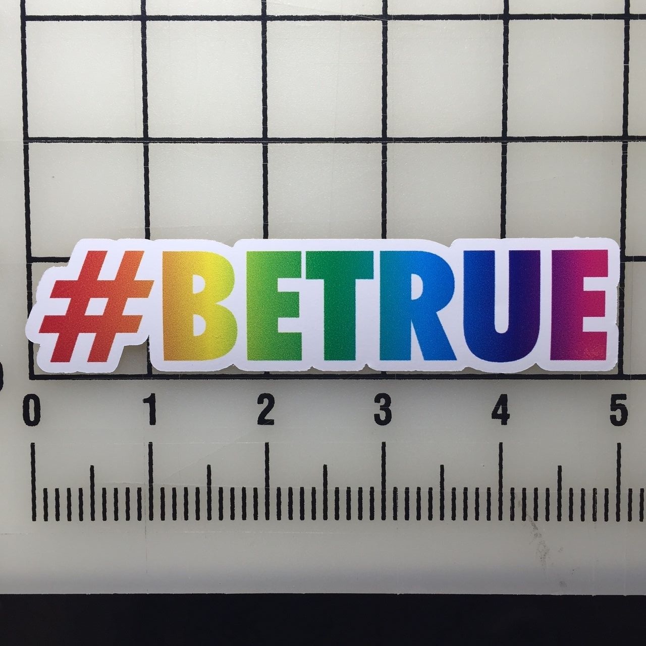 Nike Be True Sticker, Includes Two (2) Stickers, 5″ Wide, Vinyl Decal Sticker
