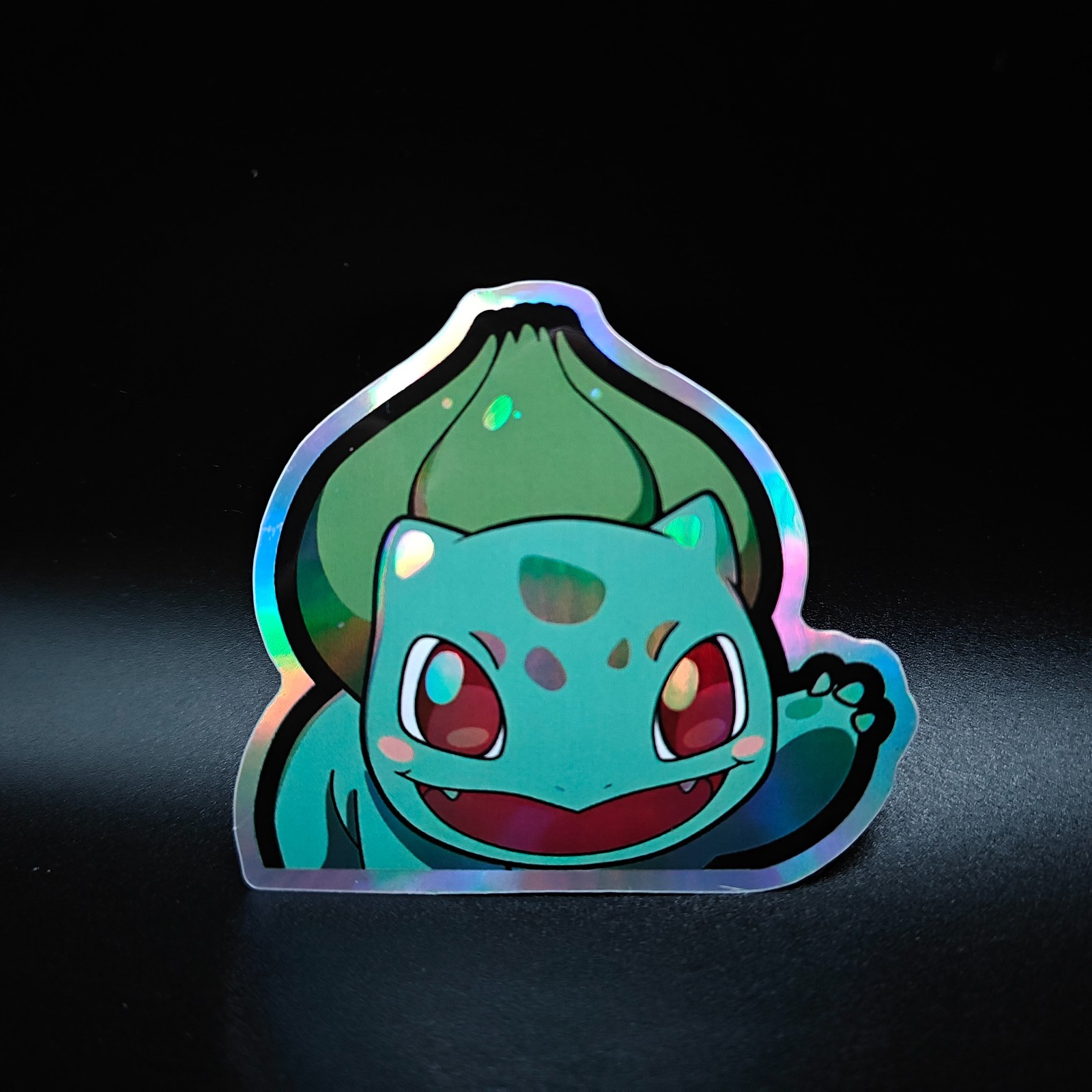 Bulbasaur Pokemon Anime Holographic Sticker