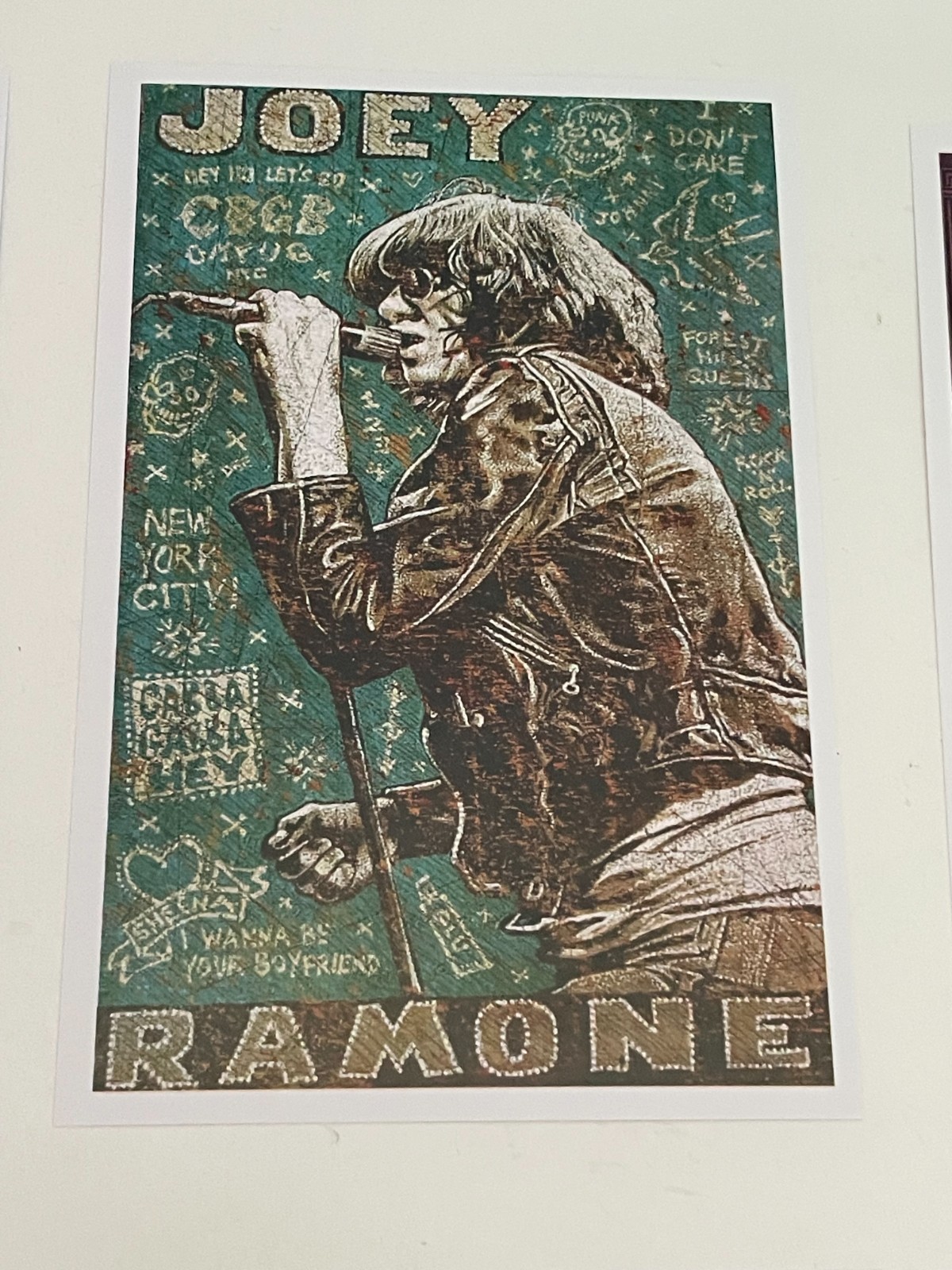Retro Rock Bands Kinks Prince Ramones AC/DC 4″ x 6 Wall Art Photo Print Sticker