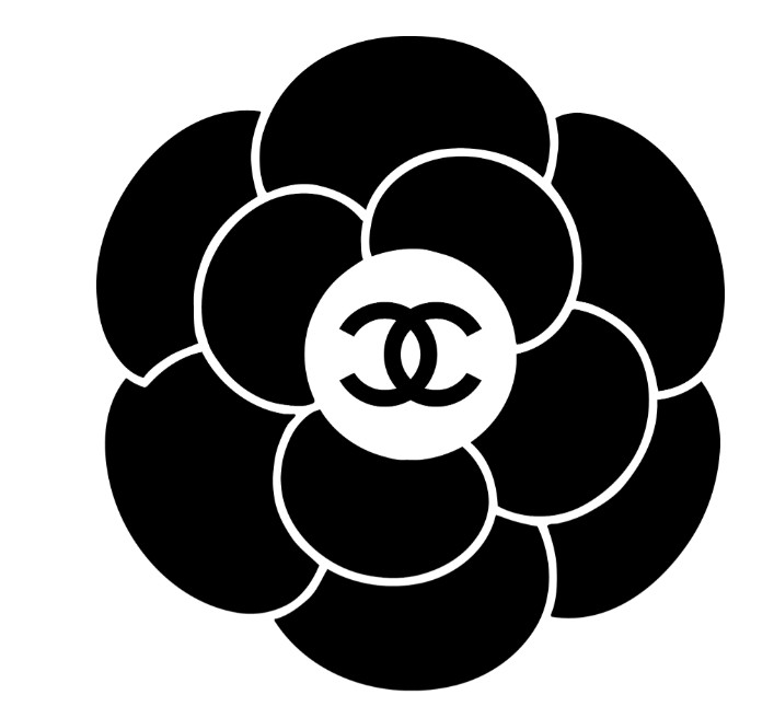 Chanel Flower Vinyl Decal Die Cut
