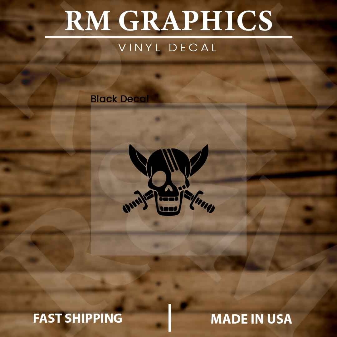 One Piece | Shanks | Red Hair Pirate | Anime | Vinyl Decal Stickers