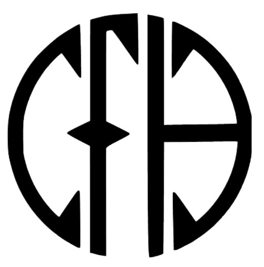Black Decal Vinyl CFH logo. Music 5×5