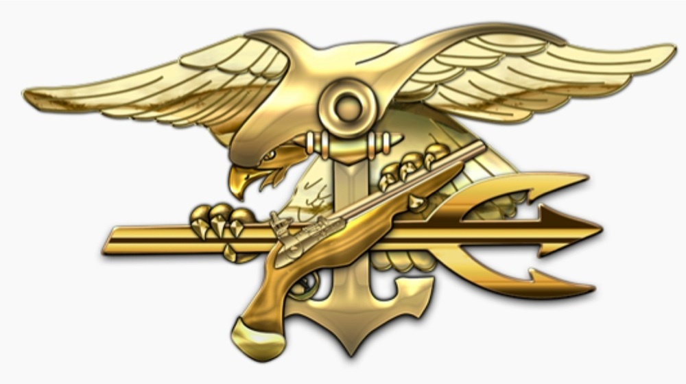 US Navy SEAL SEALS Logo Badge (2 small or 1 Large)  Vinyl Stickers Decal
