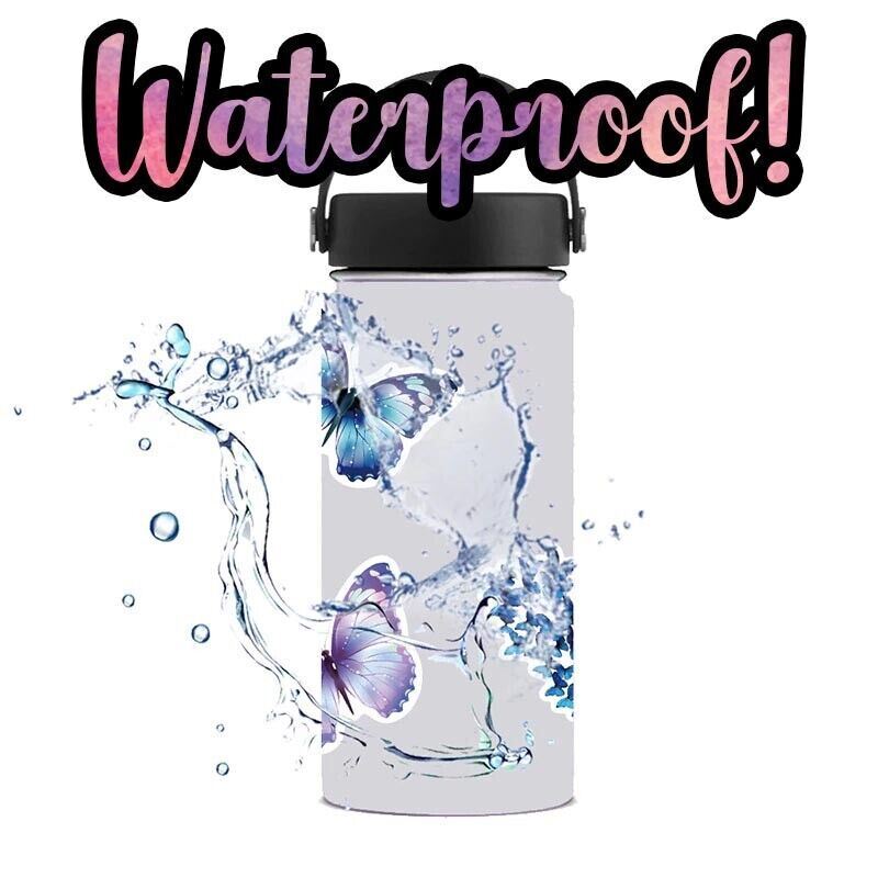 YOGA Stickers [D] Mandala Symbol Flower Pattern ~ Vinyl Waterproof Water Bottle