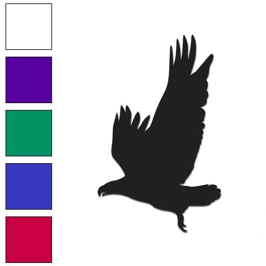 Bird Eagle Hawk – Vinyl Decal Sticker – Multiple Colors & Sizes – #6084