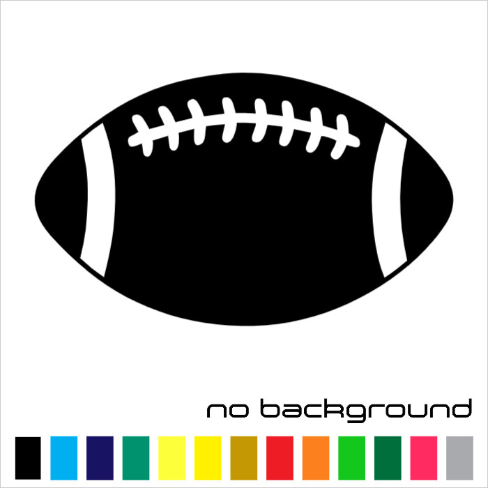 Football Sticker Vinyl Decal – NFL America Sport Ball Wall Car Window Bumper