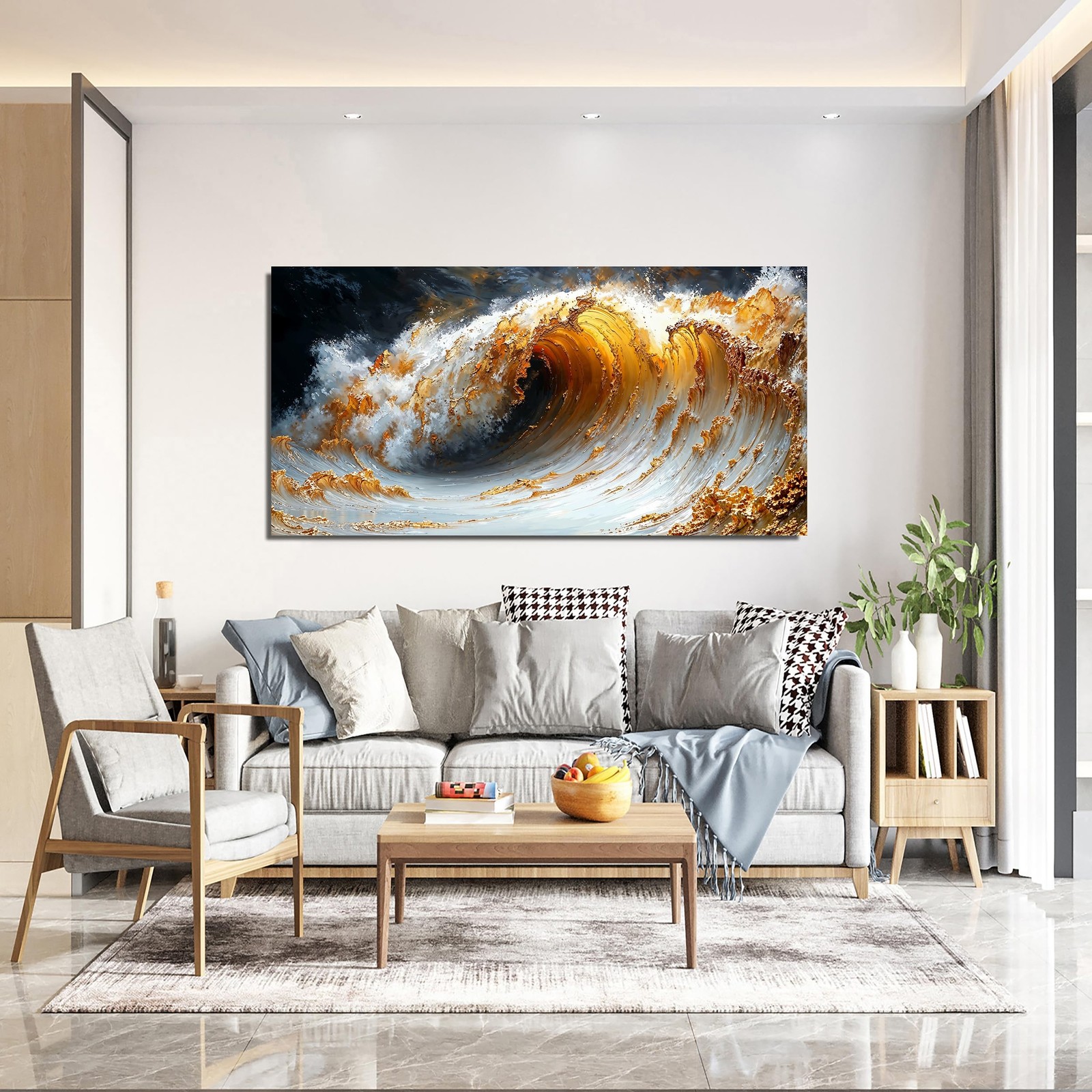 Canvas Wall Art Decor Large Artwork for Walls Wall Art Pictures for Living Ro…