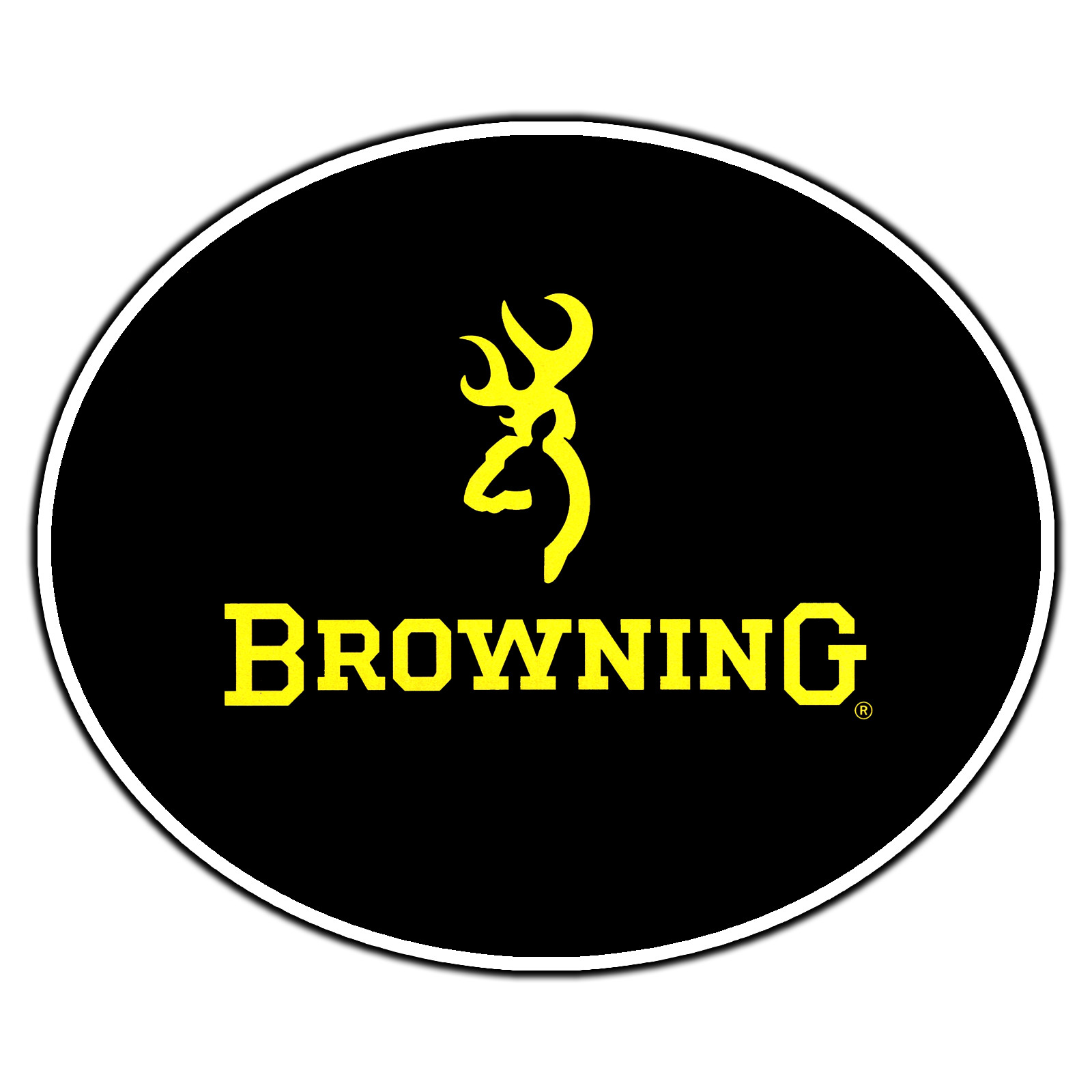 Browning Logo #3 Sticker Waterproof Vinyl Decal Die-Cut Garage Car