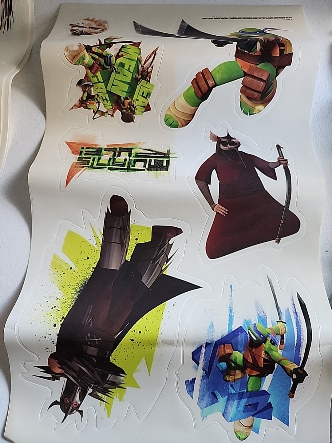Nickelodeon Teenage Mutant Ninja Turtles Wall Decals 30 Peel Stick Wall Accents