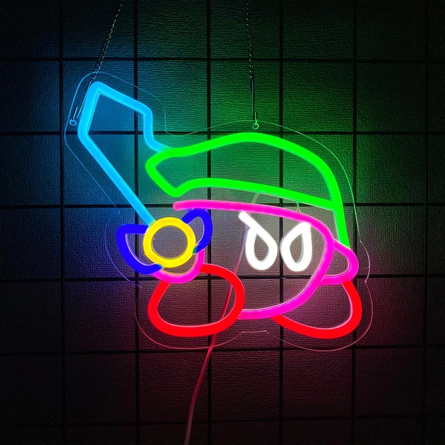 Rick Anime LED Neon Sign Wall Decor Light for Bedroom, Man Cave, Game Room, Pick