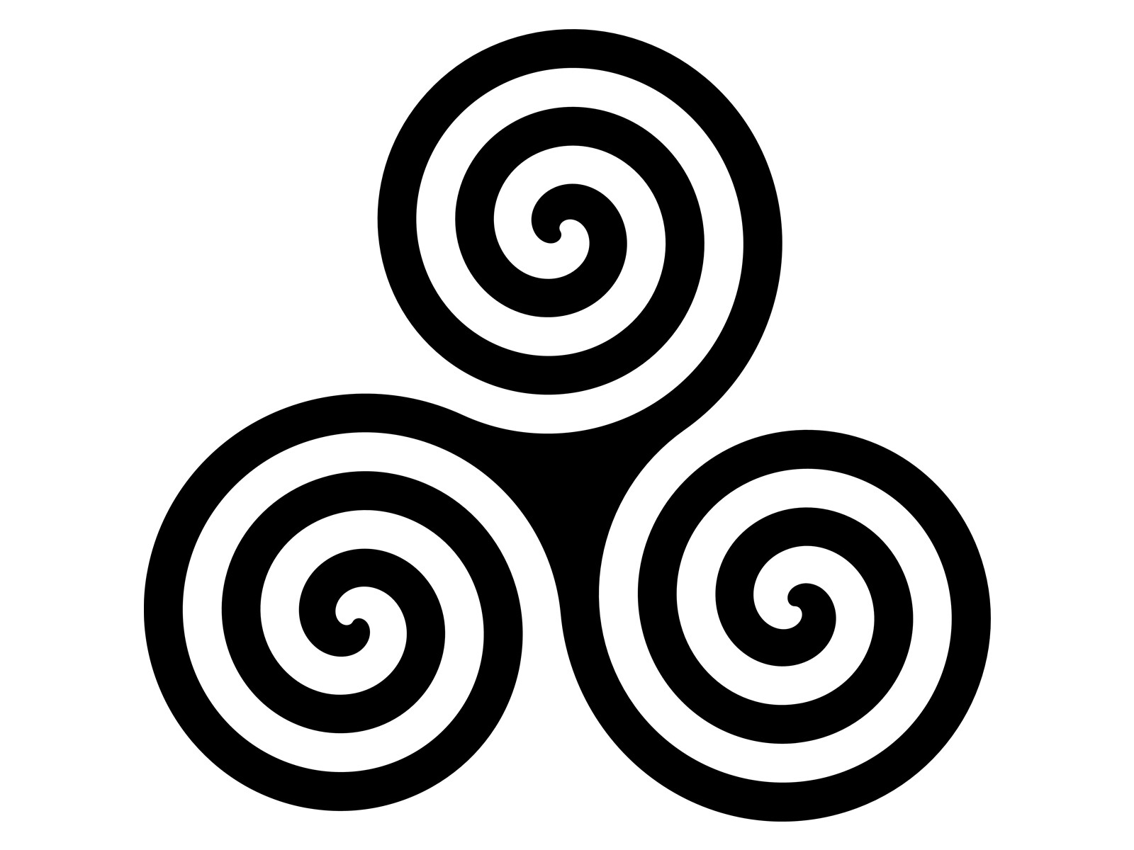 Triskelion Celtic Triskèle Symbol Vinyl Decal Car Water Bottle Tumbler Sticker