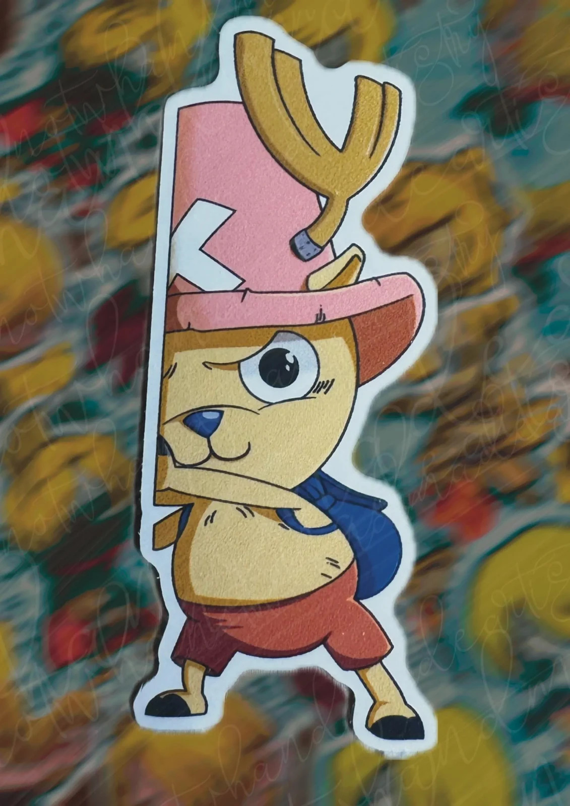 One Piece Chopper Doctor Reindeer Weatherproof Stickers