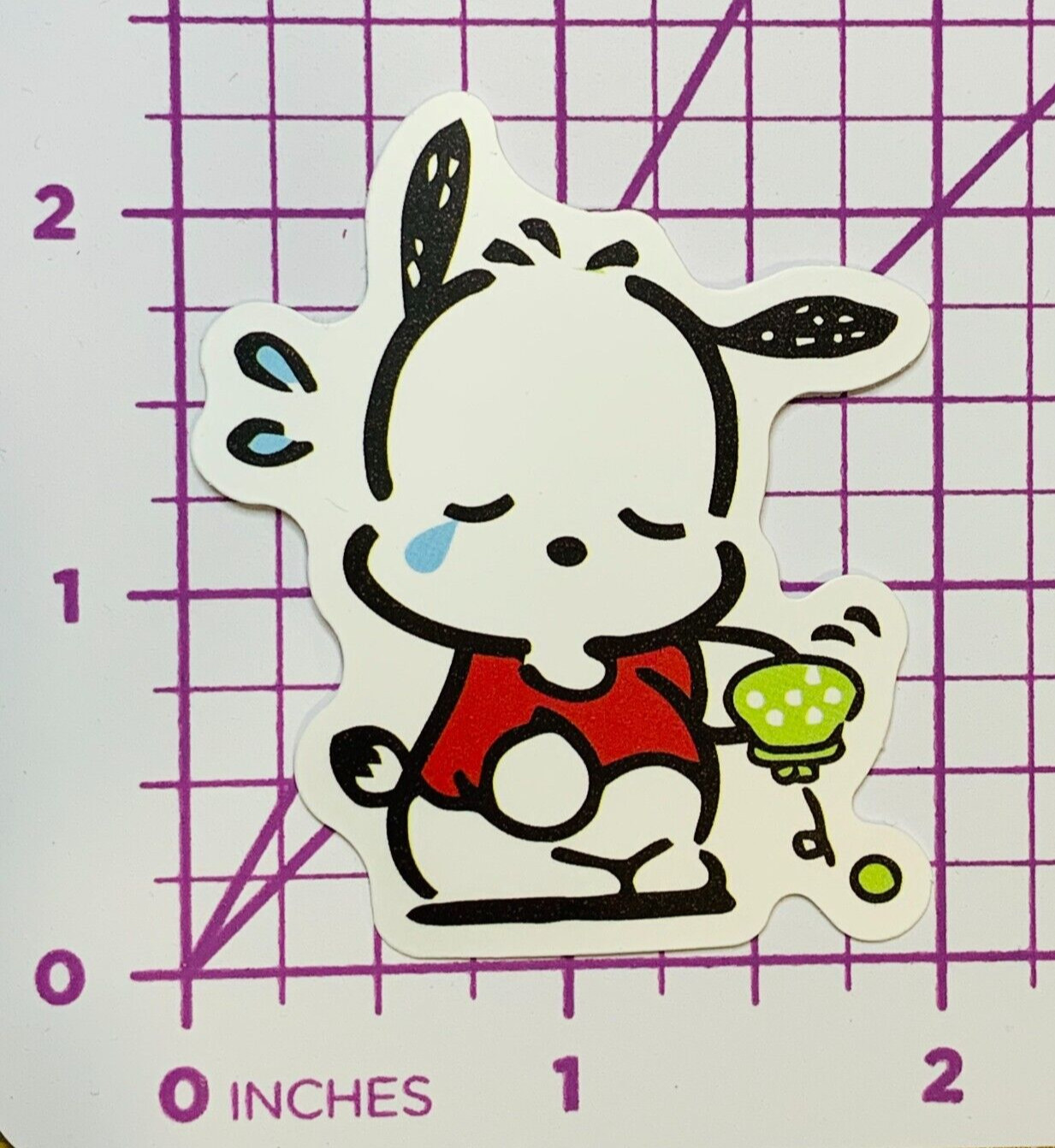 Pochacco Losing ALL My Money – Vinyl Decal Sticker Bomb Sanrio Kawaii EMO