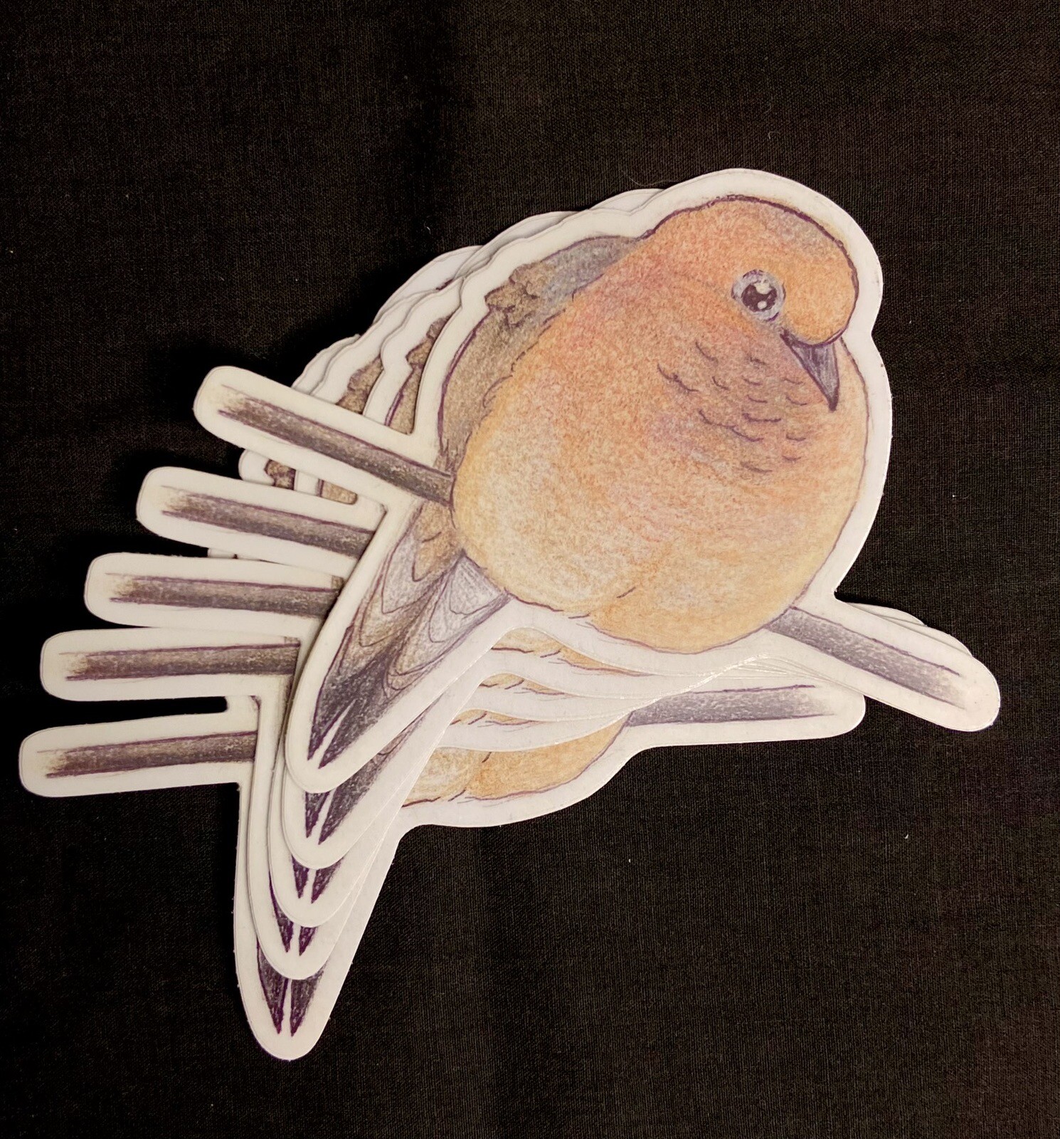 Wildlife Art Stickers Your Choice- 1 Vinyl Sticker: Bee, Snail, Ladybug, Bird