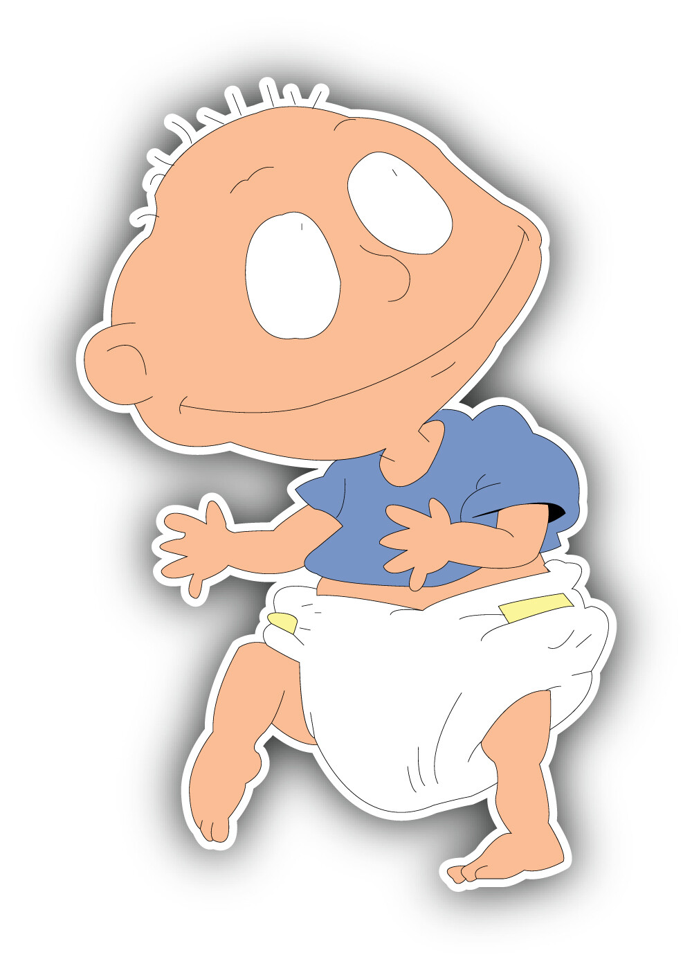 Rugrats Cartoon Sticker Bumper Decal – ”SIZES”