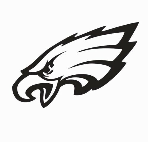 Set of 2 Philadelphia Eagles Decal 6 inch Decals