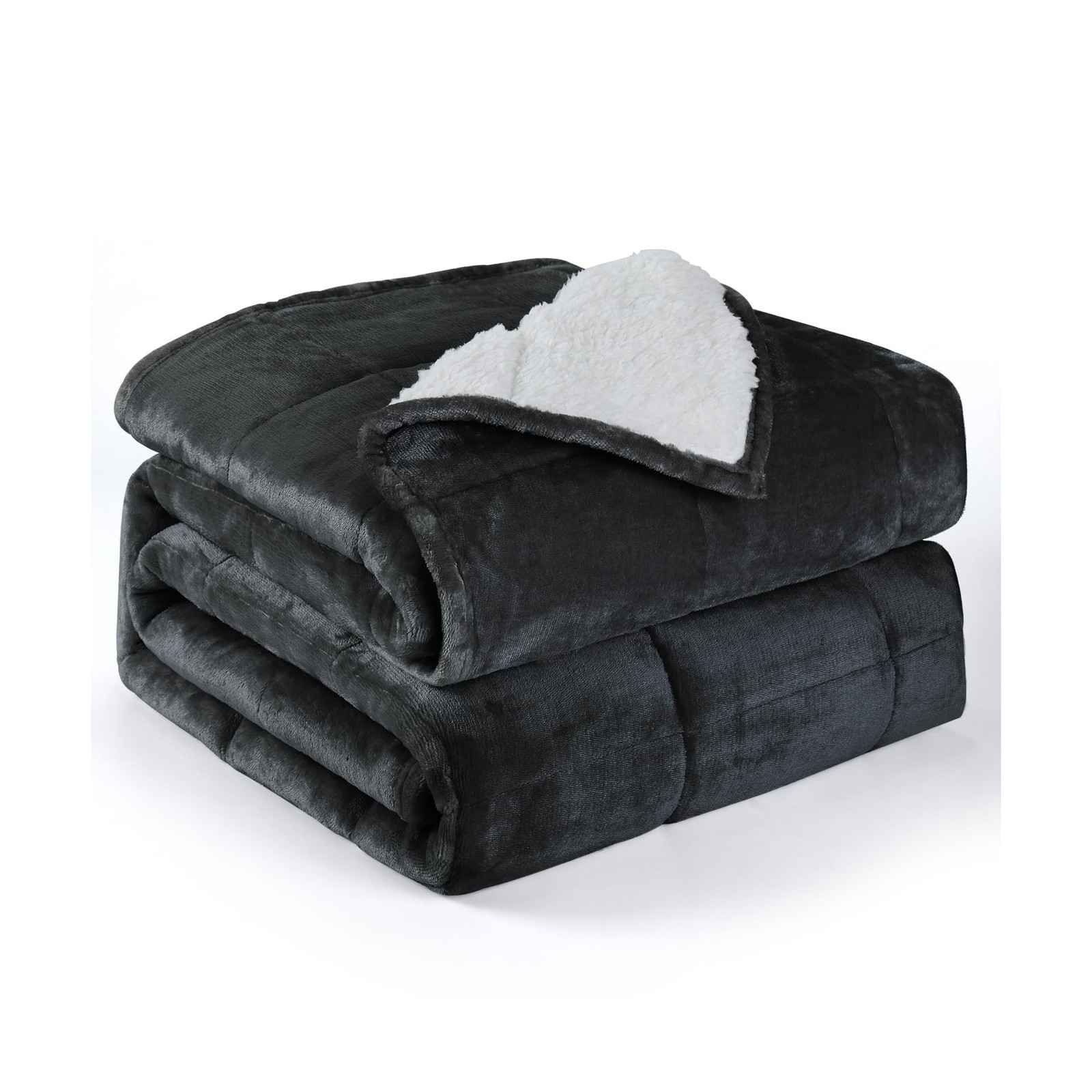 Alomidds Weighted Blanket Queen Size 15lbs 60×80 inches,Soft Pl… USA FAST SHIP