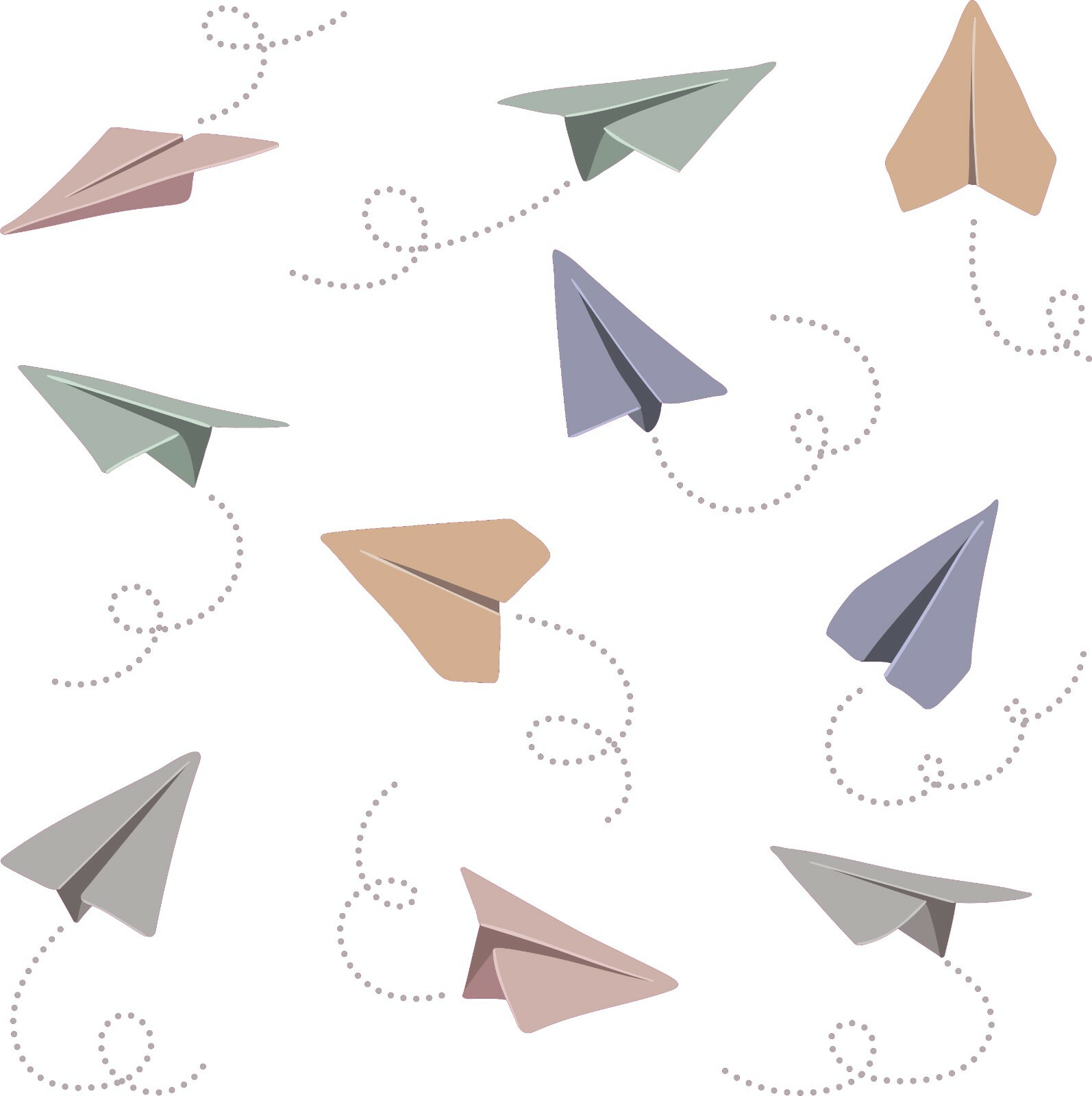 Vinyl Airplanes Decoration Sticker Paper Aircraft Design Home Wall Decal Sheet