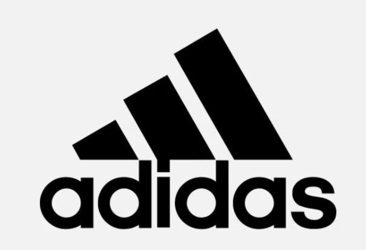 Adidas Inspired Logo Iron On Vinyl Heat Transfer Decal HTV for fabric