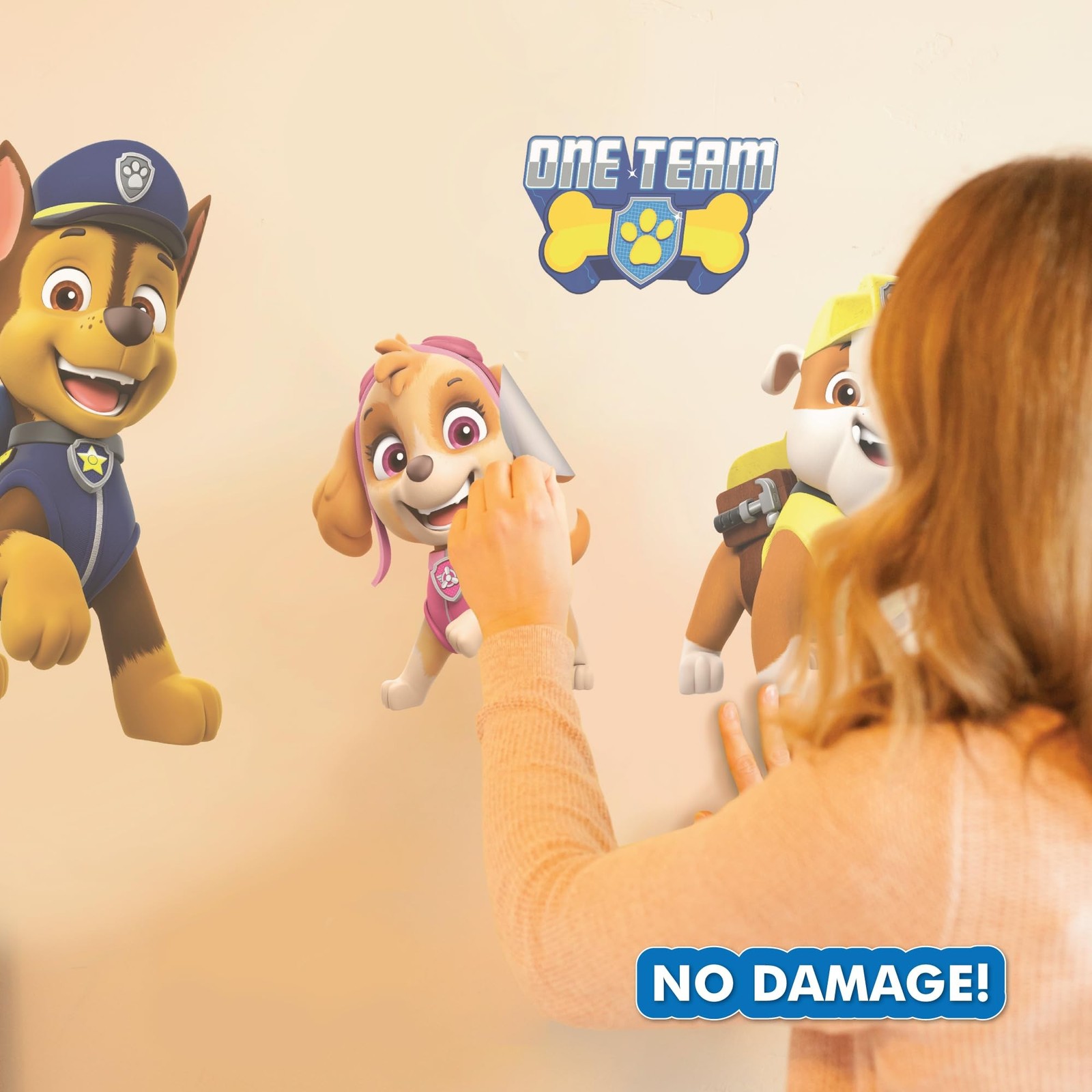 Paw Patrol Puppies Wall Decals – Chase Marshall Rubble Skye Vinyl Wall Sticke…