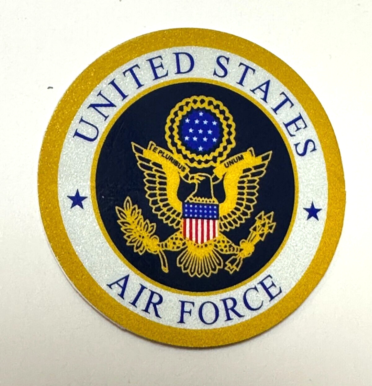 Sticker United States Air Force Vinyl Decal (2 1/4 inch) USAF Stickers Decals