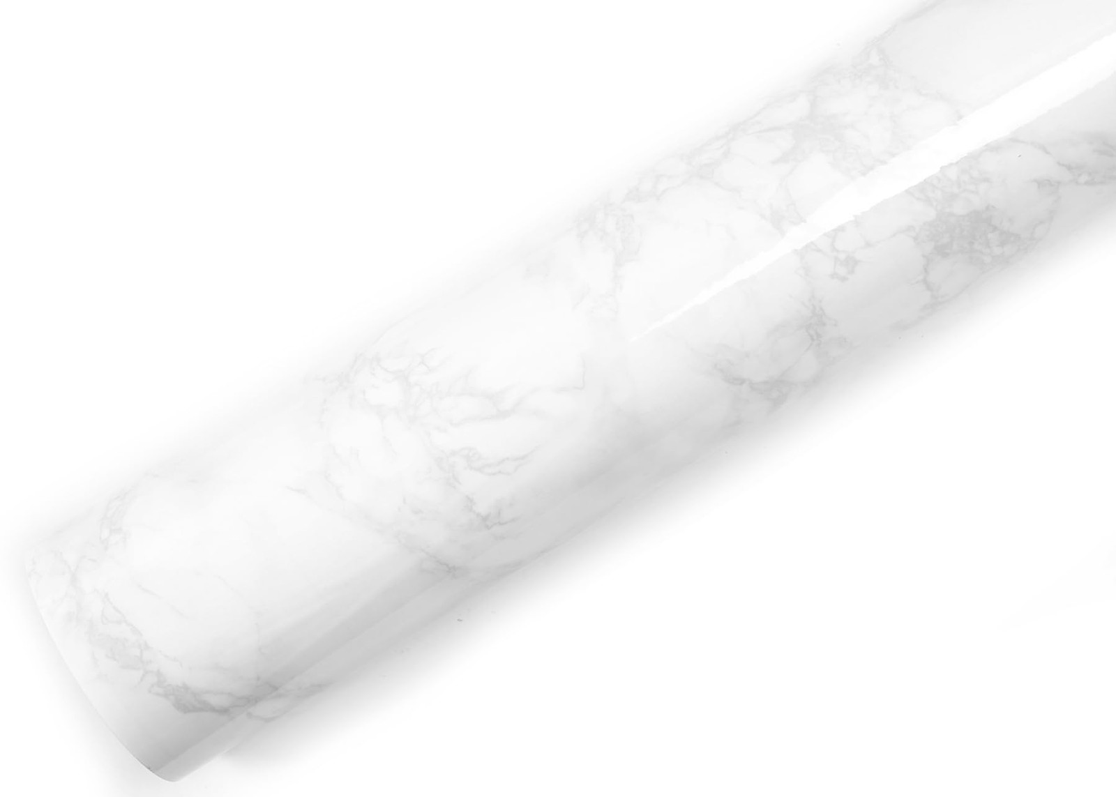 Peel and Stick Glossy Faux Marble Architectural Film Self-Adhesive Vinyl Film…