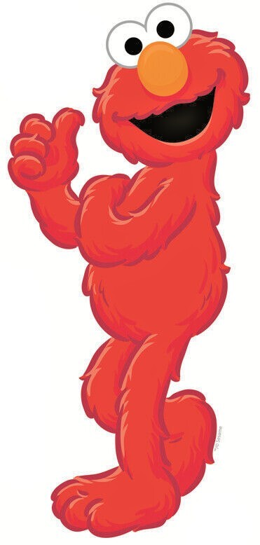 16 STYLES Sesame Street Elmo Wall Decal Kids Sticker Nursery 123 Room Decor Art