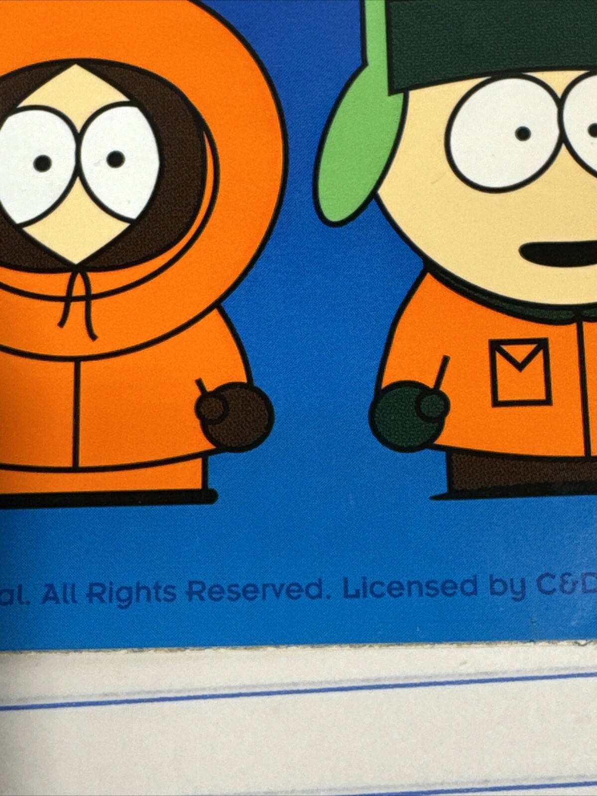BUMPER STICKER SOUTH PARK KIDS GROUP VINTAGE STICKER 1997 COMEDY CENTRAL 90’s