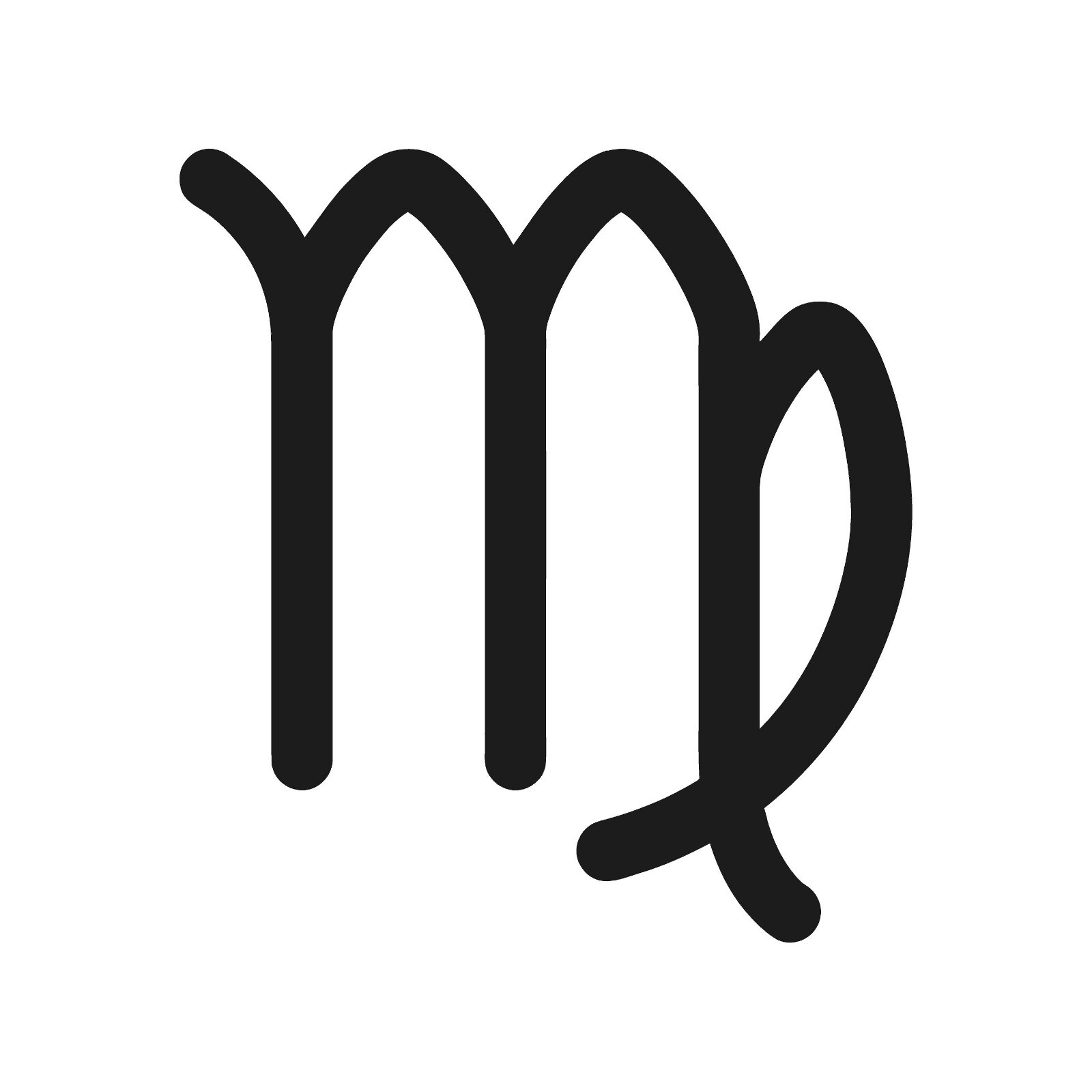 Virgo symbol Vinyl Decal Car Window Laptop Zodiac Sticker