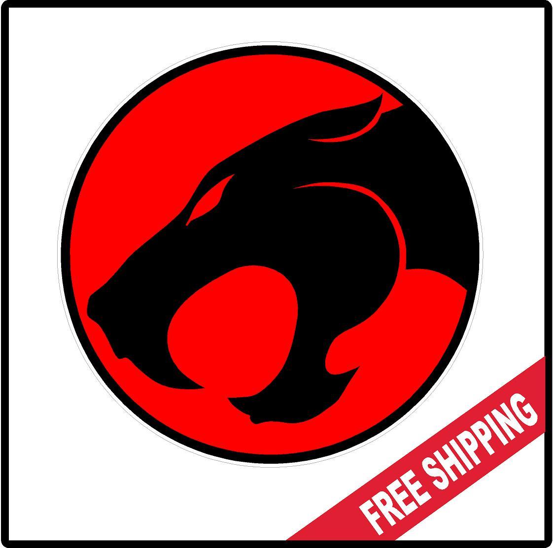 Thundercats Vinyl Wall logo Decal Sticker 80’s nostalgia cartoon