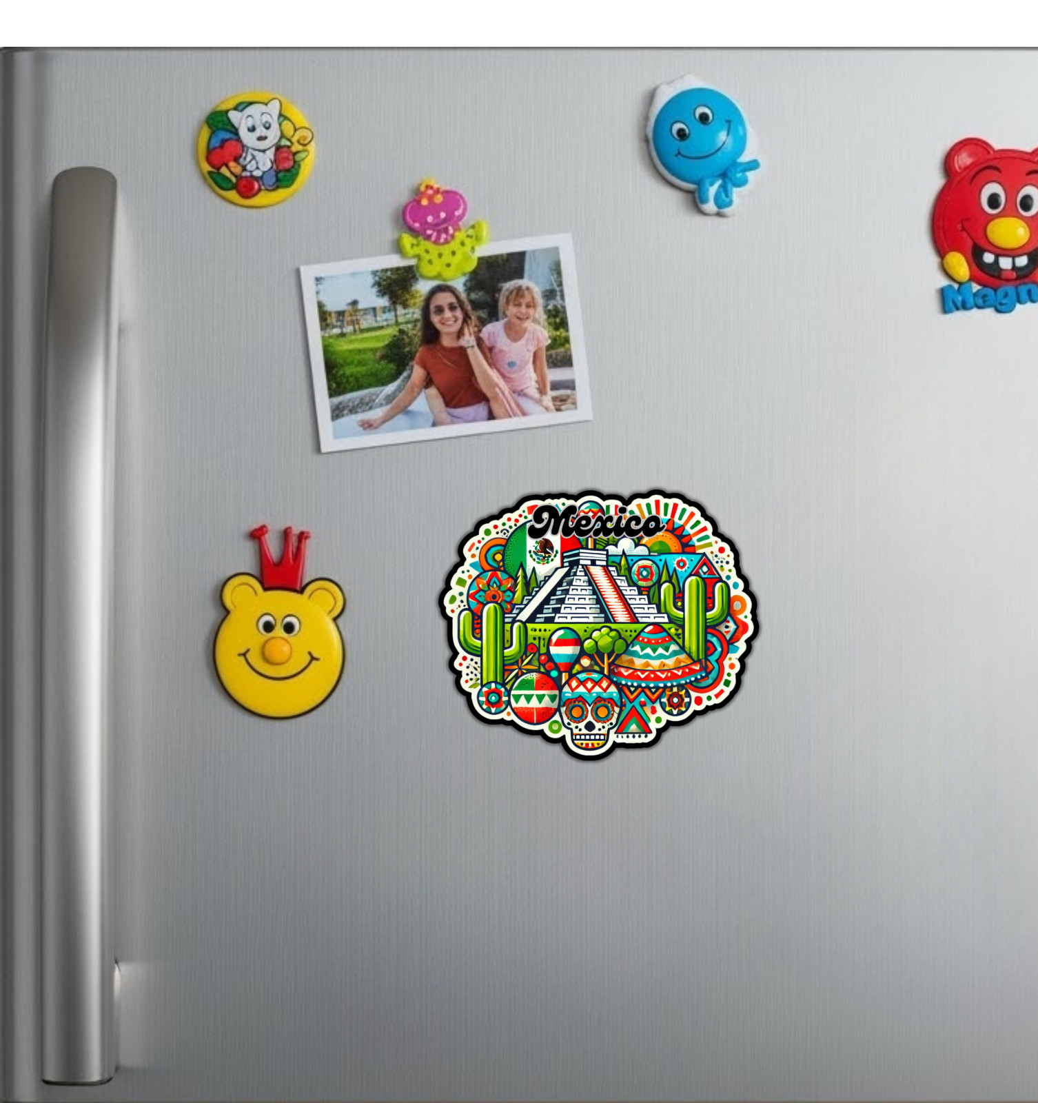 Mexico Fridge Magnet or Laptop Sticker