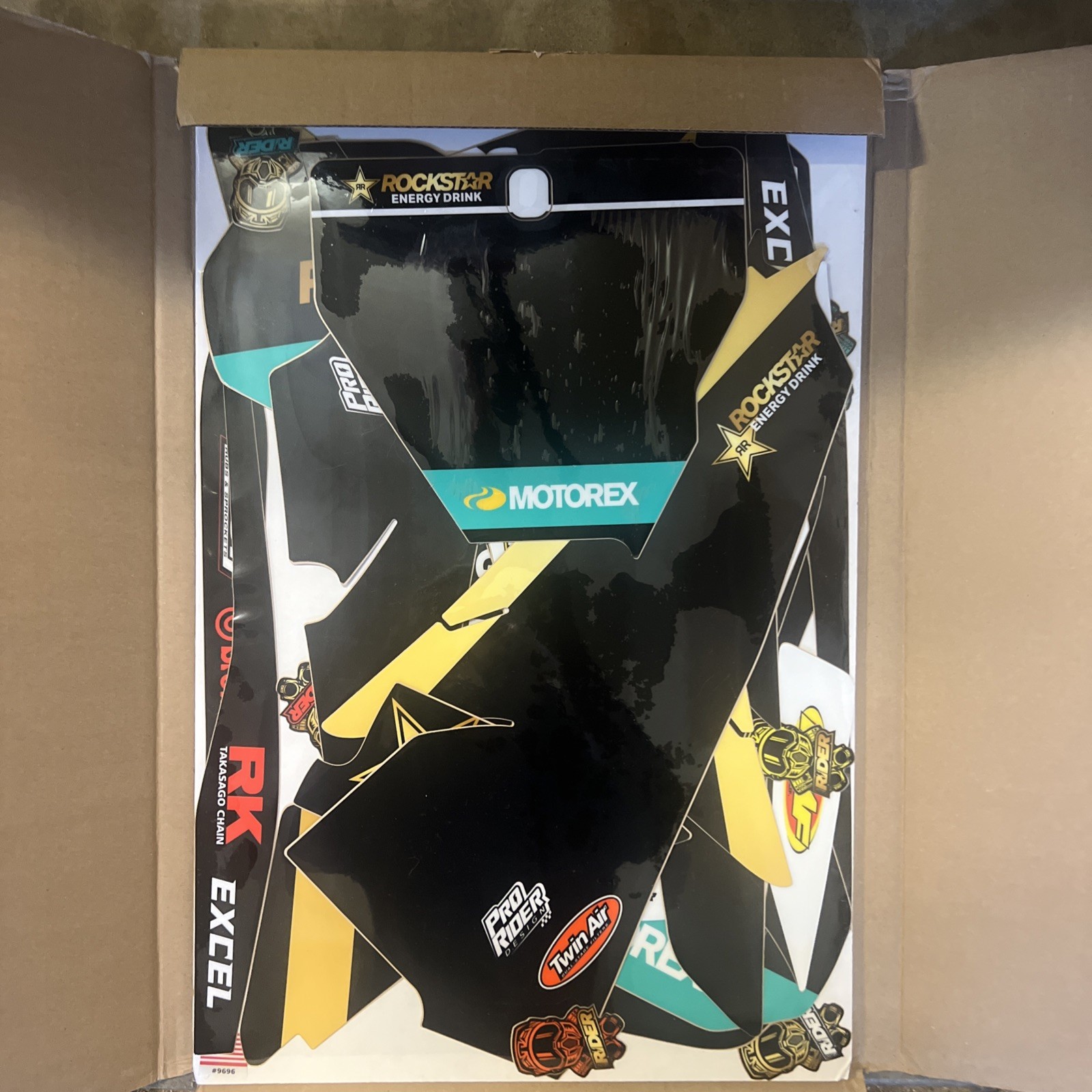 MX Decal Kit (Pro Rider Designs) For Husqvarna FC450 – ROCKSTAR 2022