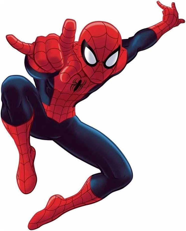 Spider Man Wall Sticker Decal DIY Art Mural Marvel Super Hero Kids Room 3D