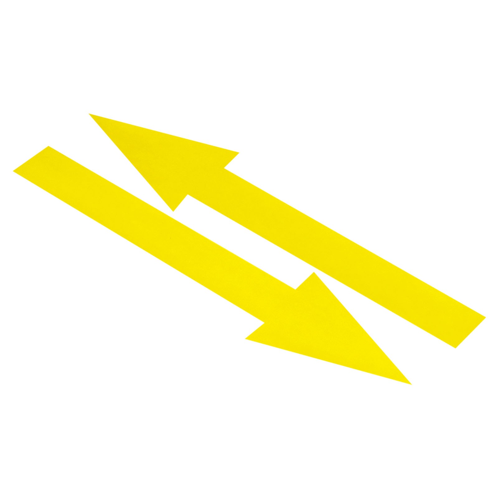 30Pcs 8″x2″ Arrow Sticker Adhesive Large Arrow Sign Yellow