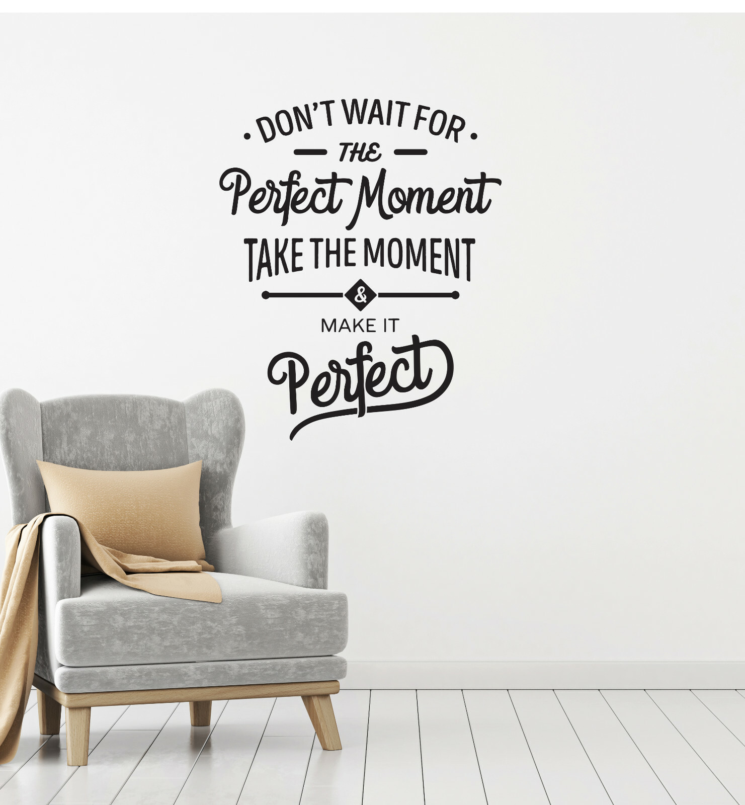 Vinyl Wall Decal Motivational Quotes Saying Room Interior Stickers (ig5757)