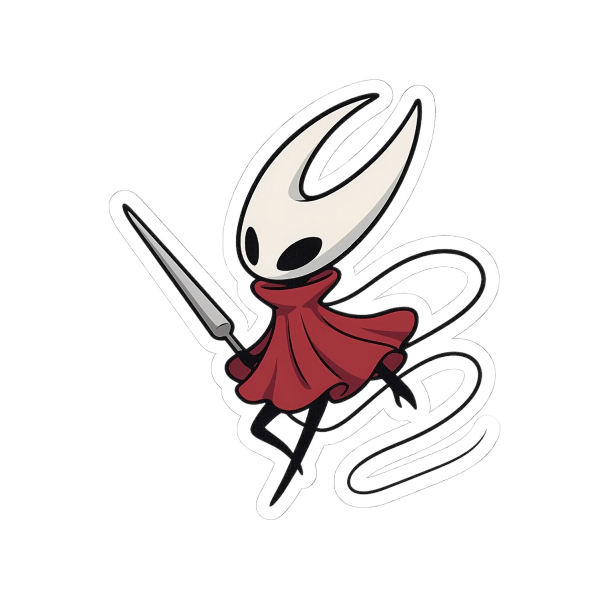 Hollow Knight Silksong Hornet Sticker