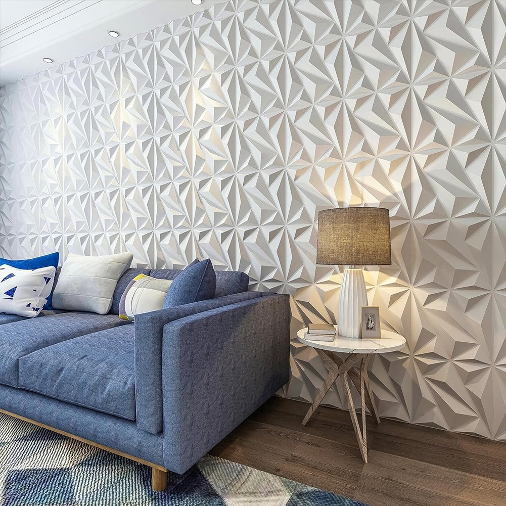 50/100Pcs Wall Decoration Stickers 30x30cm Mural Tile Panel Wall Renovation