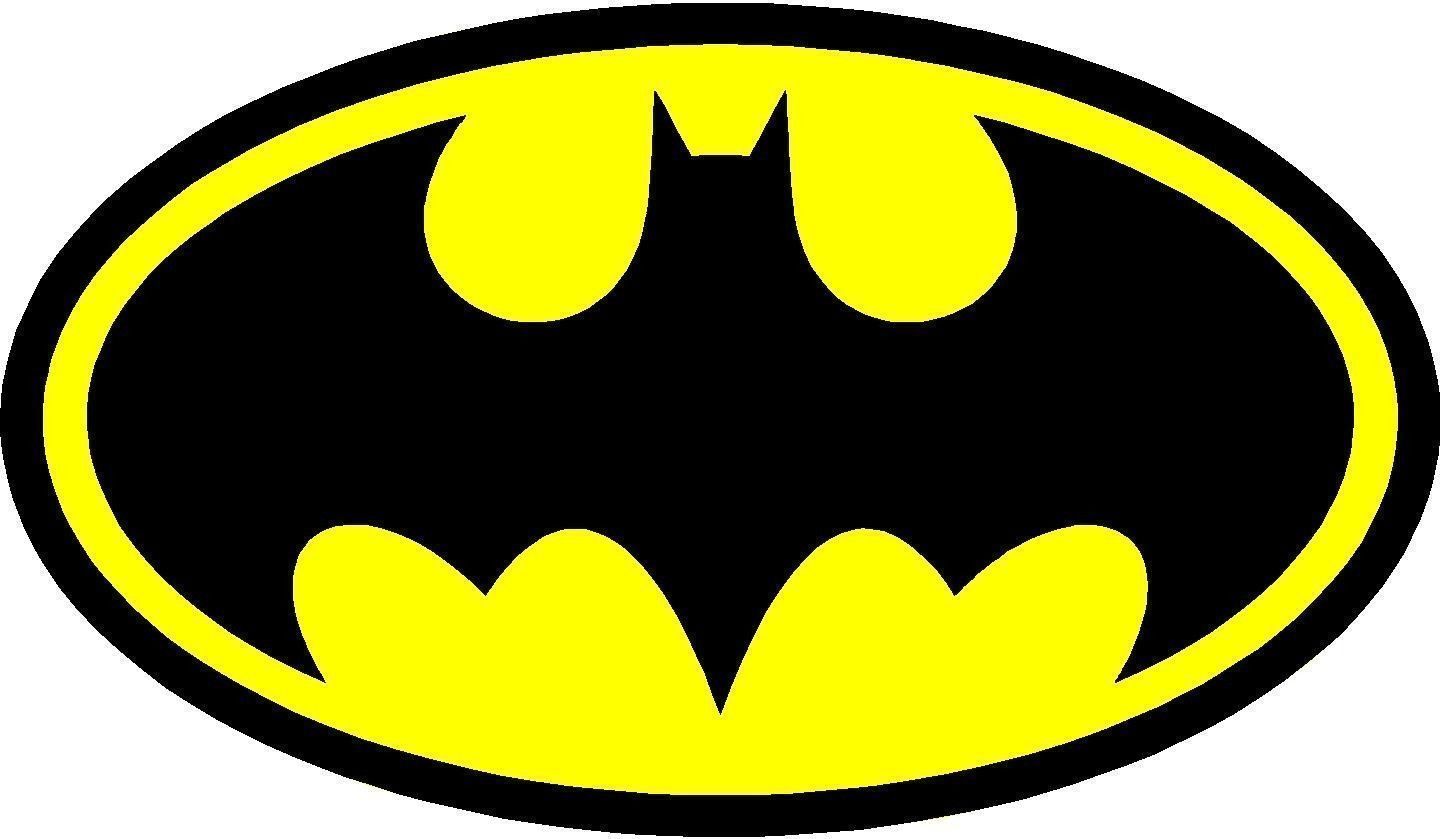2x BATMAN LOGO DECAL STICKER 5.6″ Laptop Comic Dark Knight Colored BUY2GET1FREE