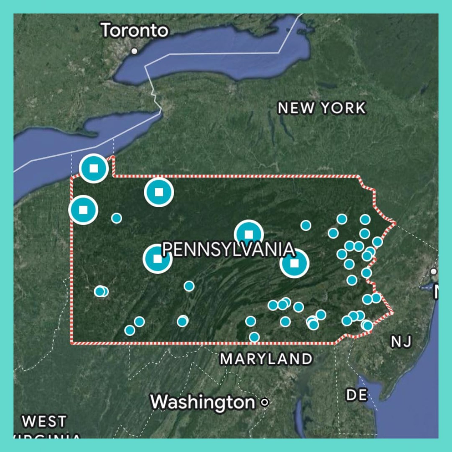 Pennsylvania Adventure Bucket List: 50 Scratch-Off Cards for Outdoor Activiti…