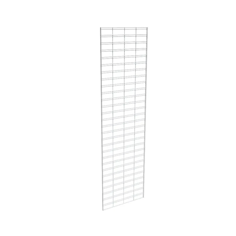 2″W x 7″H Slatgrid Panels White Econoco P3STG27W (Pack Of 3)