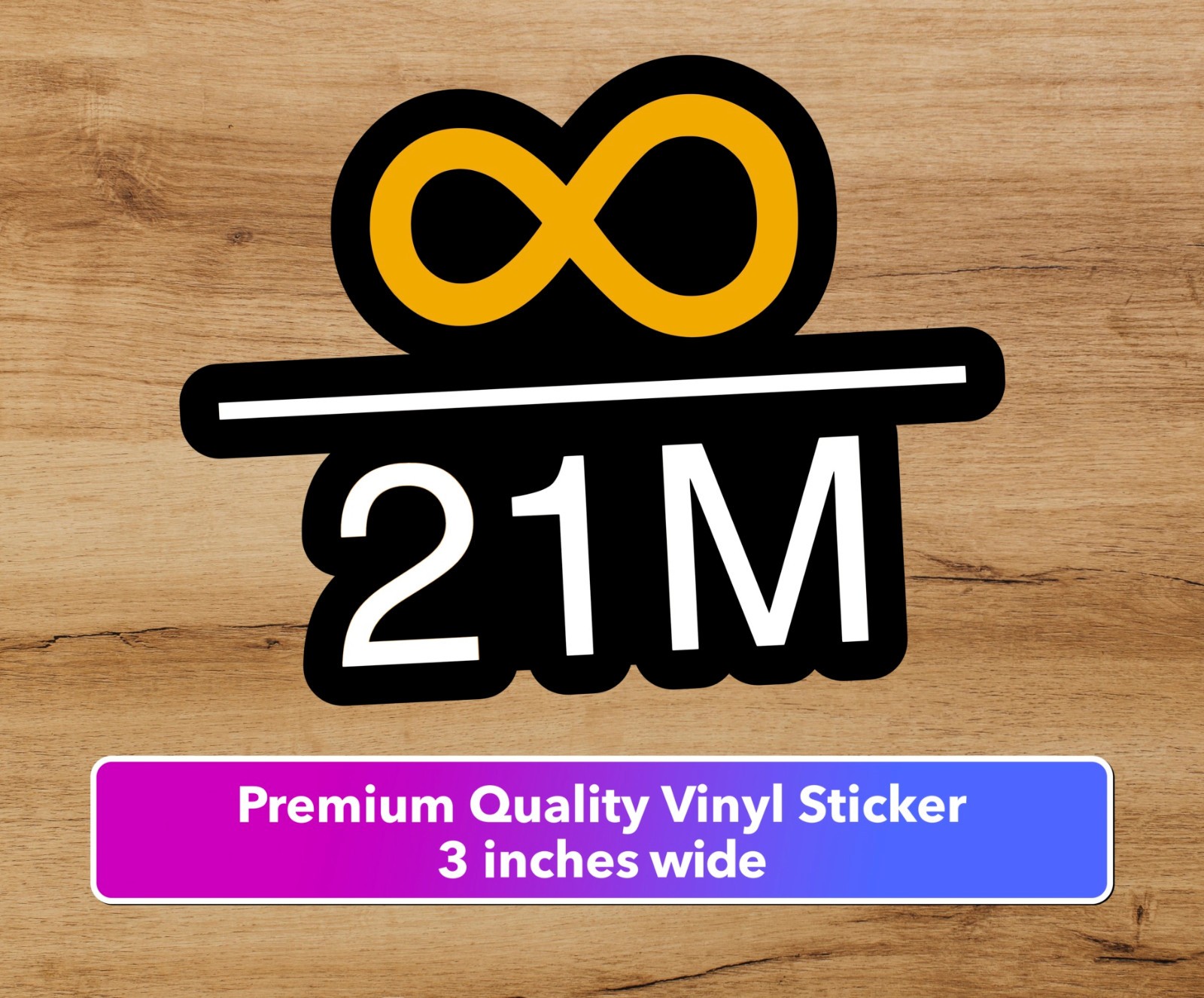 Bitcoin BTC premium 9 sticker pack crypto weatherproof vinyl decal 3 inches