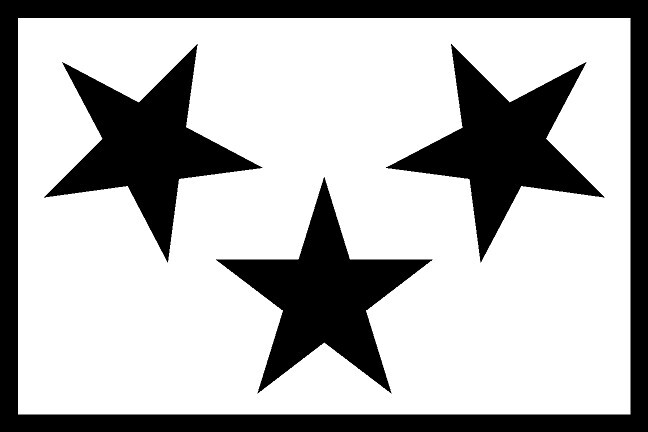 Polka Dot Stars Vinyl Decals Waterproof Outdoor Multiple Colors and Sizes