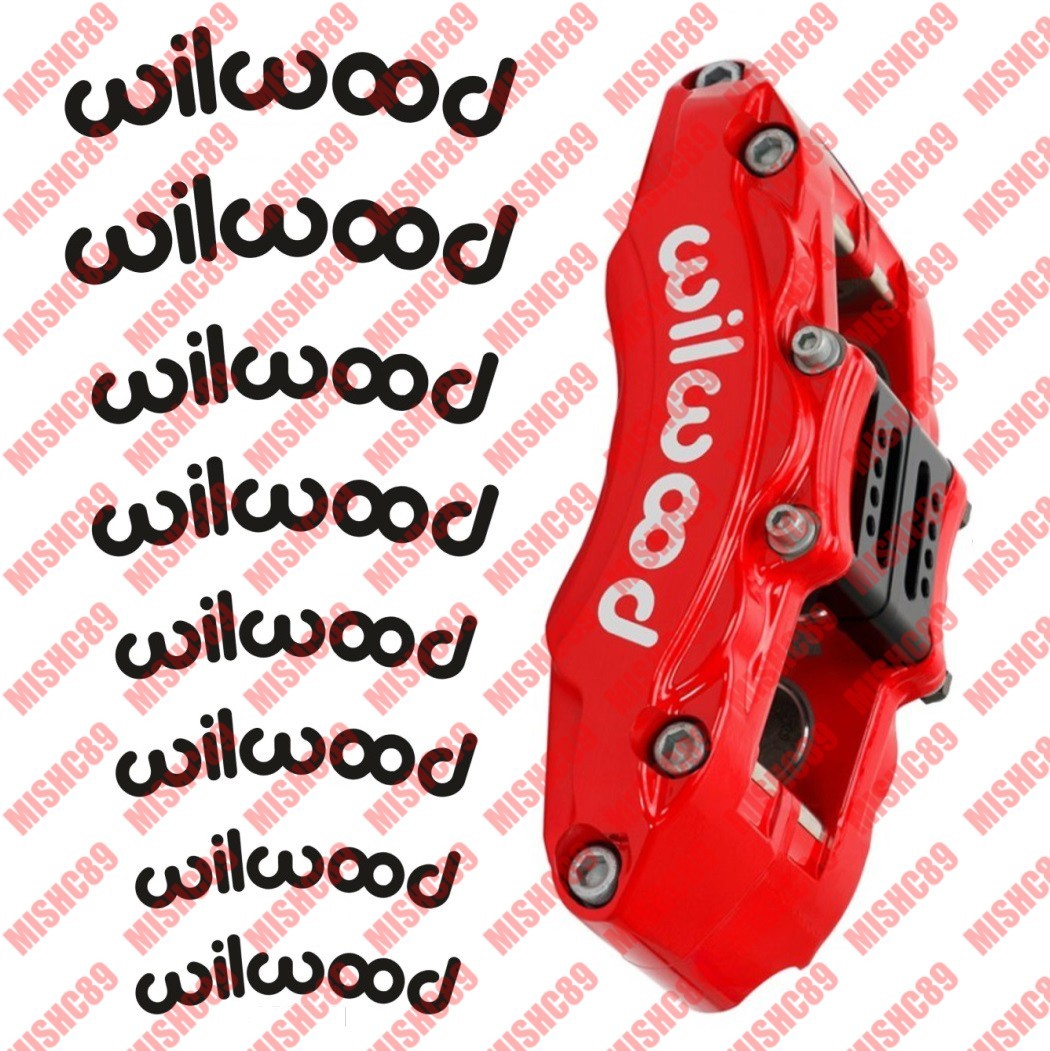 Wilwood Brake Caliper Decal Sticker Hi Temp Vinyl Decal Sticker *Fast Shipping*