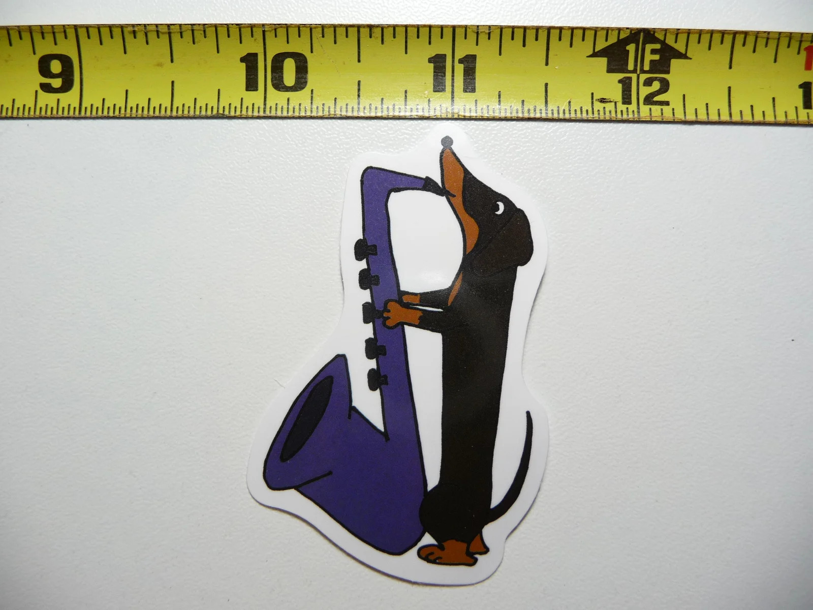 DACHSHUND SMALL STICKER DECAL SMOOTH JAZZ DOG SO PET PRIDE FUNNY